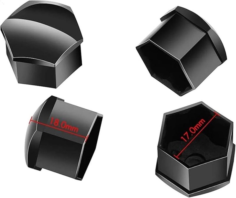 17mm Red Car Wheel Nut Caps Covers For Kia Cerenas Ceed Sorento Optima Picanto Rio Cerato Rando - Image 4